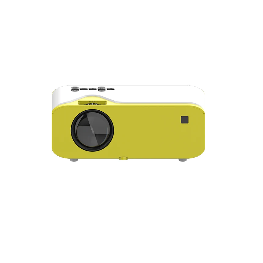 

[Youth Version] 1080P Support Portable LED Multi-media Projectors Mini Home LCD 4k Projector, White&black