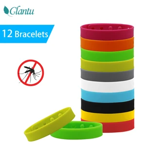 Mosquito Repellent Bracelet, (10 Pack) All Natural DEET Free Anti Insect Bands,Keep Away Insects repellent band