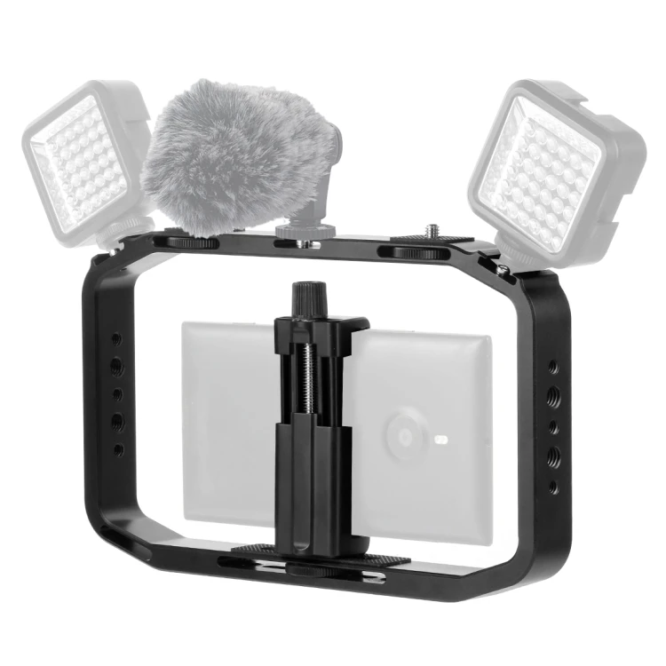 

Wholesale PULUZ Handheld Video Rig Filmmaking Vlogging Cage Holder for GoPro HERO9 Black / HERO8 Black