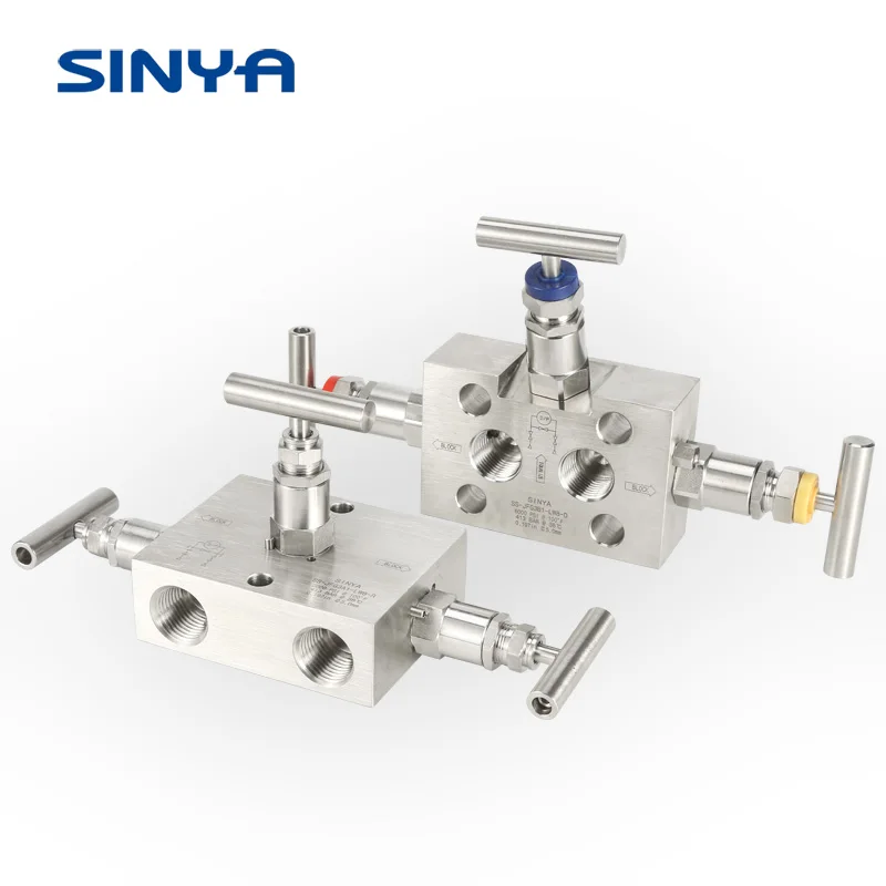 High Pressure Instrument Manifolds For Direct Mounting Three Valve ...