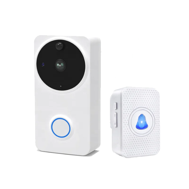 Long Range Wireless Visual Battery Powered Video Doorbell