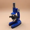 Students children microscope of the laboratory equipment kit set metal microscope