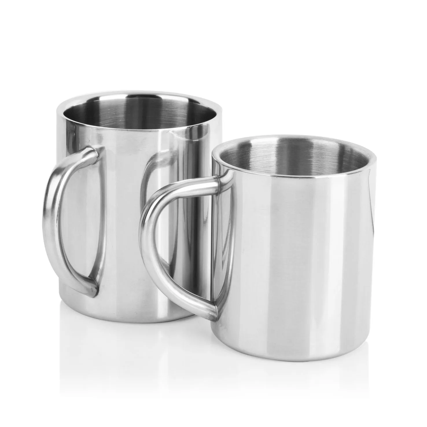 

FREE SAMPLE 220/300/450ml Customized Stainless Steel Coffee Mug Beer Mug Double Wall Tumbler Cups With Handle, Available colors or custom colors