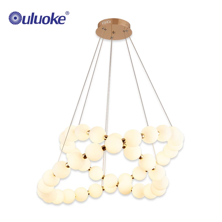 Promotional Simple Home Living Room Dining Hanging Led Modern Chandelier Pendant Lamp