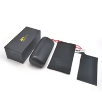 

Top grade set of pu glasses hard case mens sunglasses case