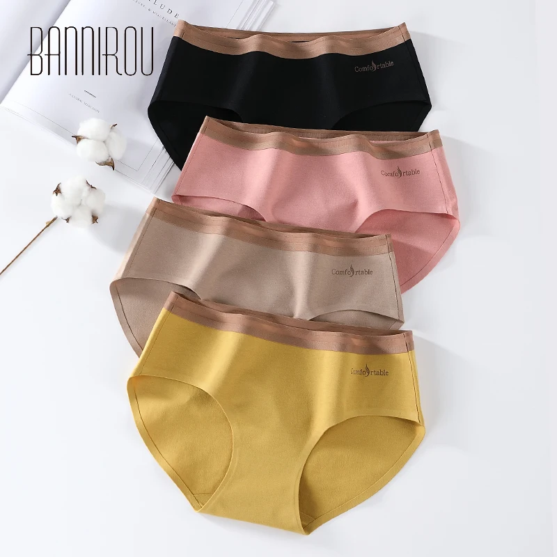 

Briefs For Woman Panties Female Underwear High Quality Soft Comfortable Seamless Panties 6 Colors M-XL, Black,coffee,green,pink,yellow,purple