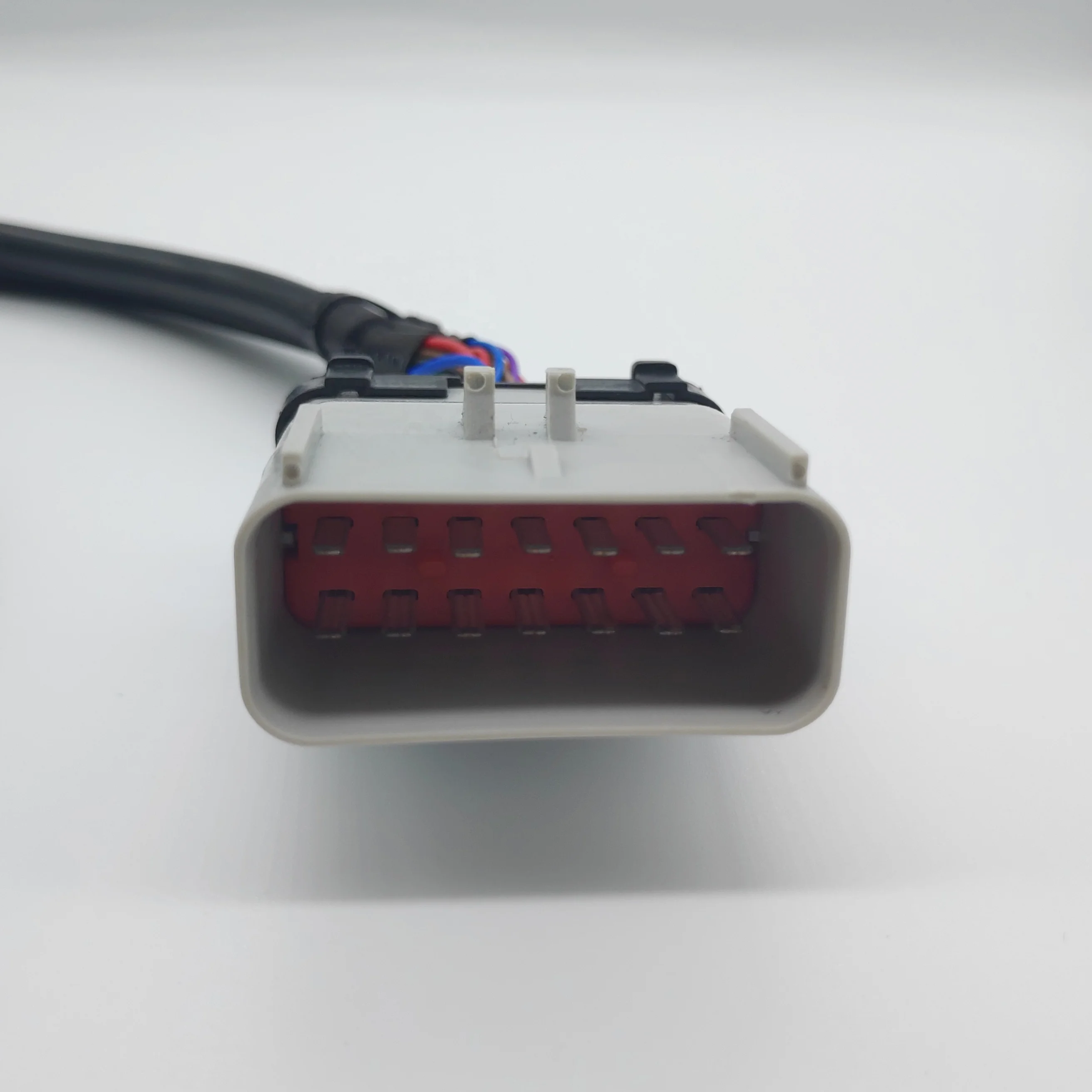 product 14 pin rp1226 male obd2 diagnostic cable pvc insulated heavy duty wiring harness for vehicles machines electronic applications-1