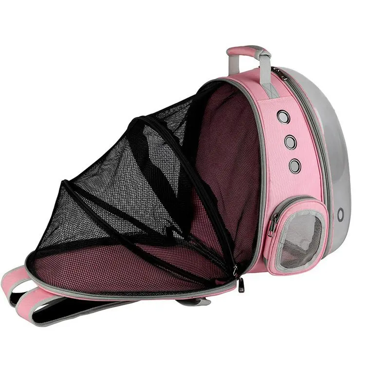 

High quality custom foldable cat and dog pet bag breathable rucksack pet bag, Picture shows