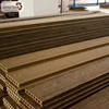 solid cube special design 3D Embossing waterproof outdoor floor wood plastic composite decking
