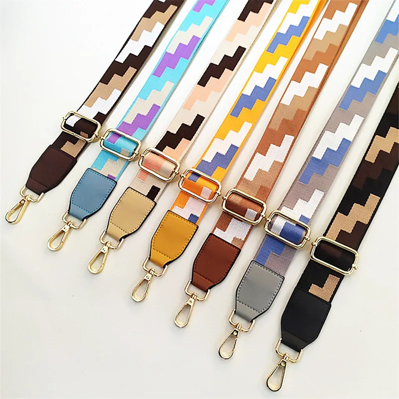 

Kesoil-4 Custom Nylon Polyester Ethnic Wide Webbing Bag Strap