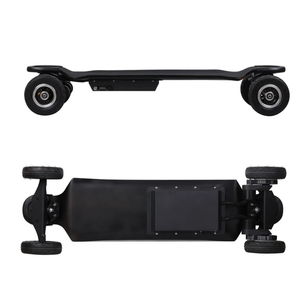 

Excellent quality powerful mountainboard 13Ah large battery all terrain electric skateboard with Digital remote control