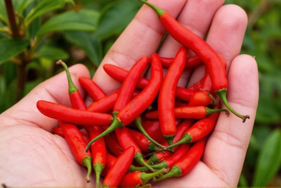 Chilies drying hanging from a string