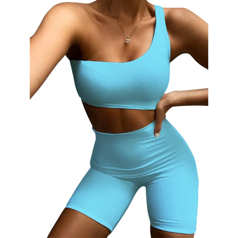 

New trendy women's sexy hollow one piece apparel fitness hip lifting short Jumpsuit