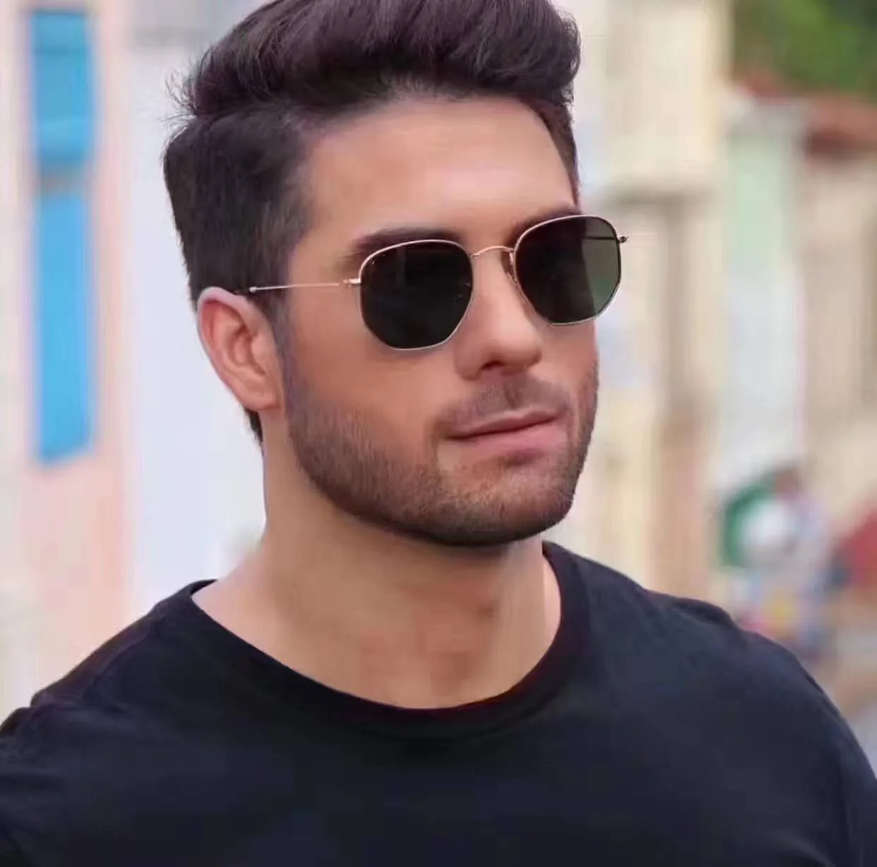 

Women Men Luxury Brand New Rimless Punk Sun Glasses Unique Eyeglasses Men UV400