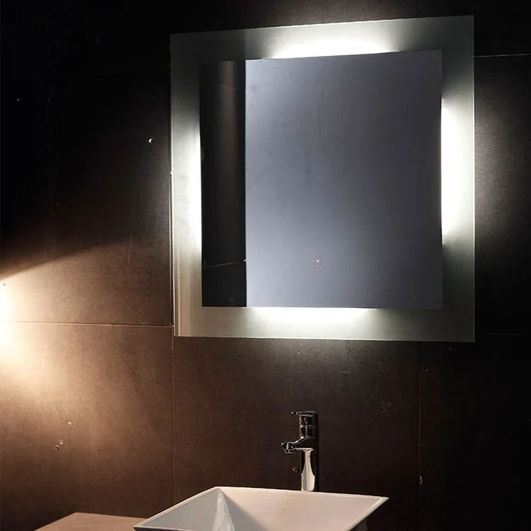 Bluetooth Function Illuminated Espejo De Bano Barato Led Light Makeup Smart Mirror In Bath Room