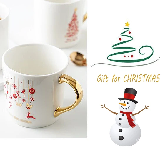 

XS ltd. Perfect Christmas Gift Hot Coffee Cool Drink Ceramic Mug With Hand, Blank