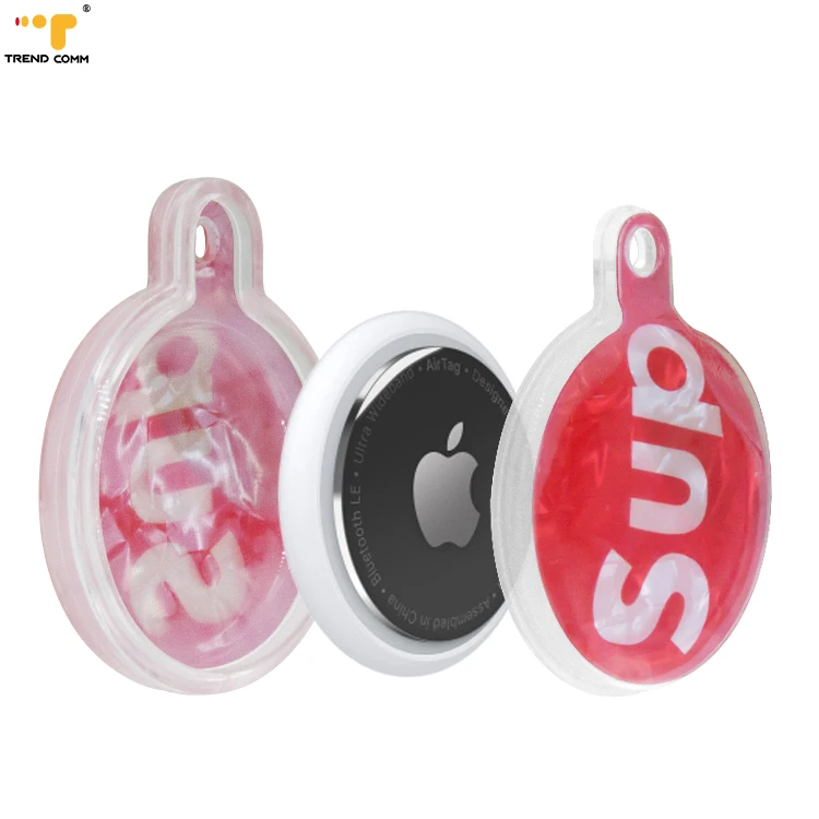 

Anti-lost Air Tag Shell prinitng Locator Tracker Soft Cover For Apple Airtags Tpu Protective Case