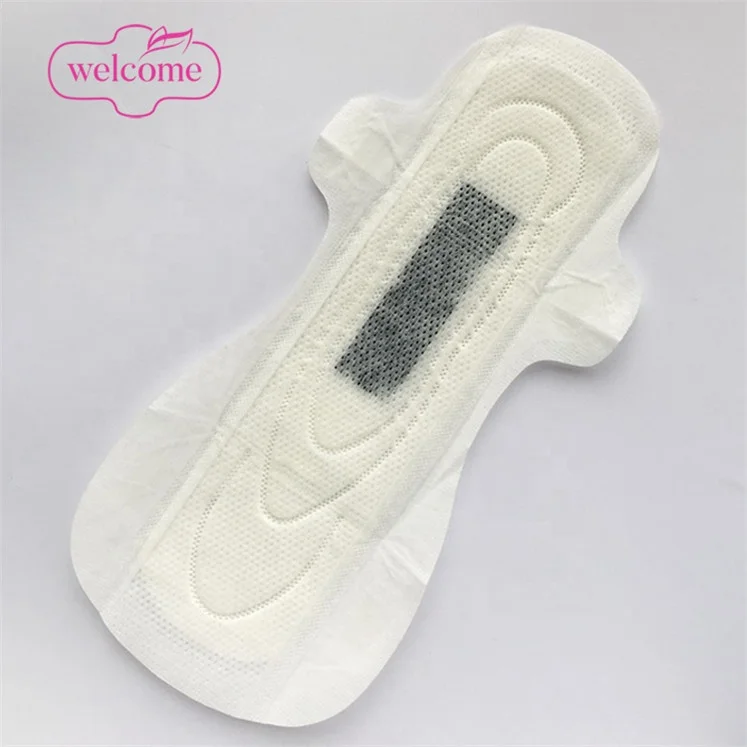 

Feminine Hygiene Products The Best Sanitary Pad With Charcoal for Women, White,yellow,pink or customized