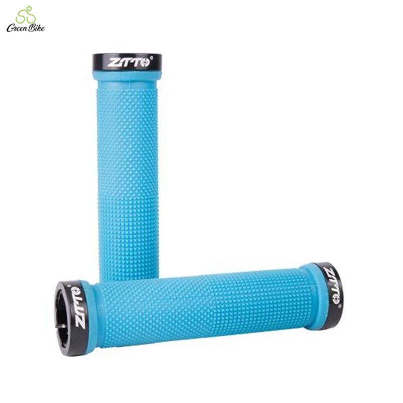 

Anti-slip Mountain Bike Handlebar Grip Bicycle Grip Cycle Handle Grip, Black yellow red blue