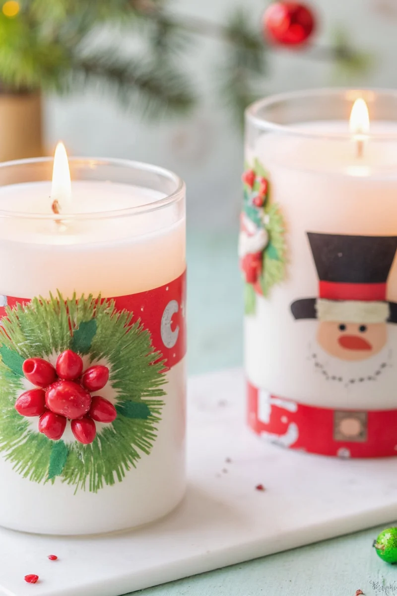 DIY Reindeer Shaped Candle Holder