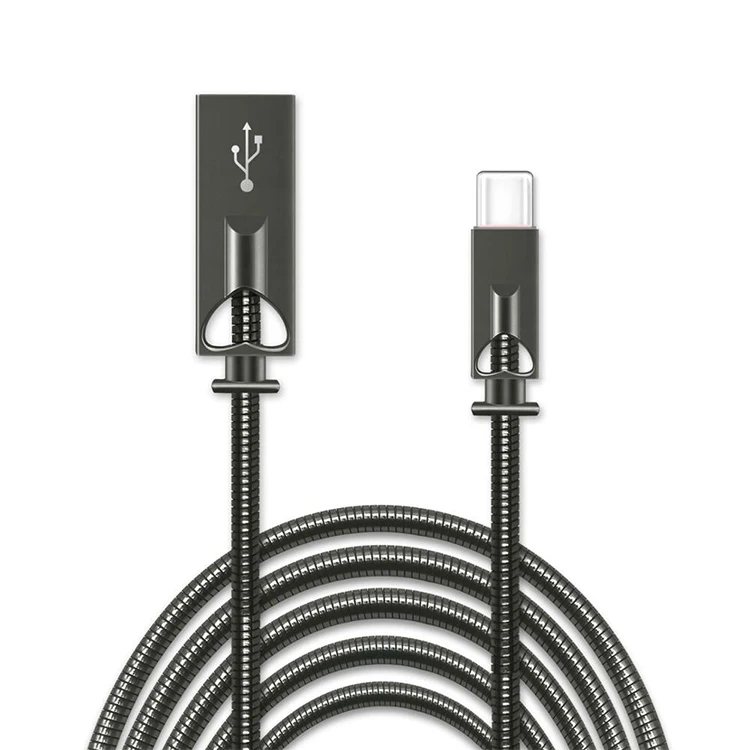 

USB cable BEST price Fast Double Side Insertion Braided Micro Usb Multi Phone Charging Cable, Black,pink