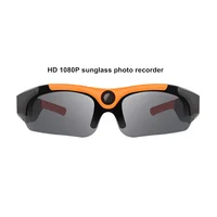 

Outdoor sports smart glasses HD 1080P sunglass photo recorder 120 degree viewing angle wireless Bluetooth sunglasses