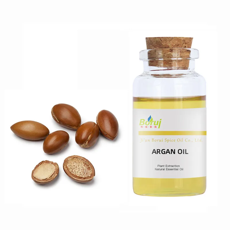 

Gallon Wholesale Private Label Cosmetic Grade 100% Pure Natural Organic Argan Oil Moroccan for Face Hair Body, Yellow clear liquid