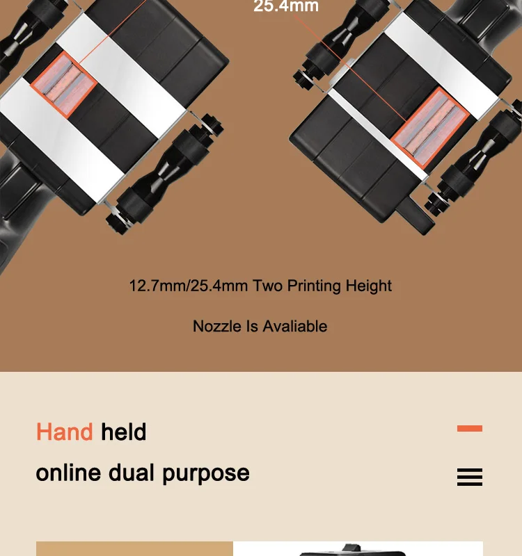 Hand inkjet printer printing coding machine transparency paper for inkjet printer