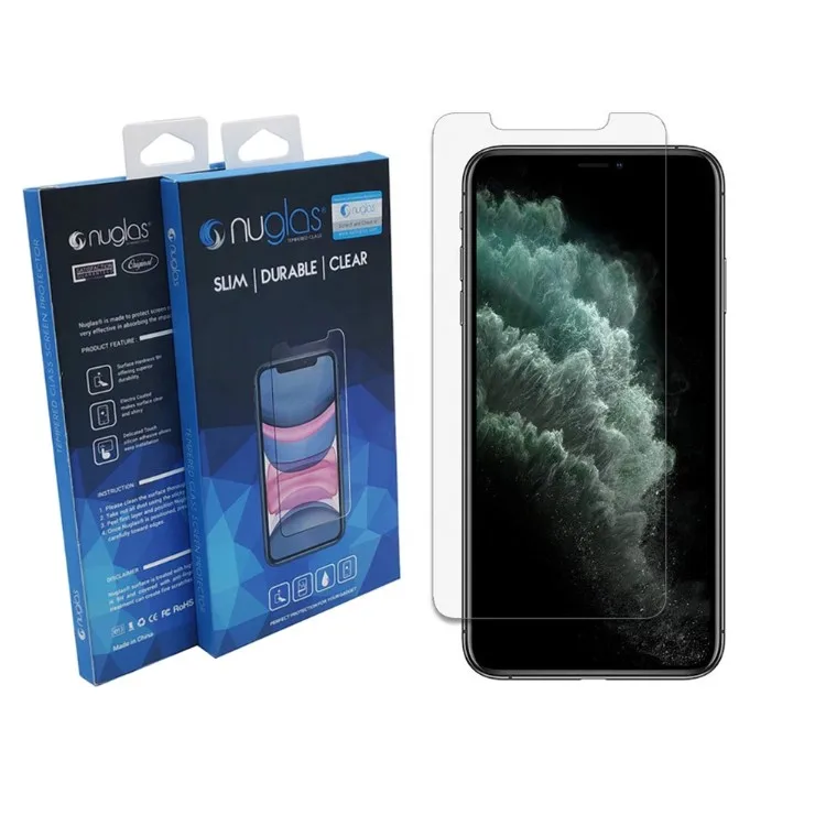 

Nuglas Tempered Glass For iphone 11 Pro Max Screen Protector Premium Quality 0.3mm Tempered Glass for iphone Xs max