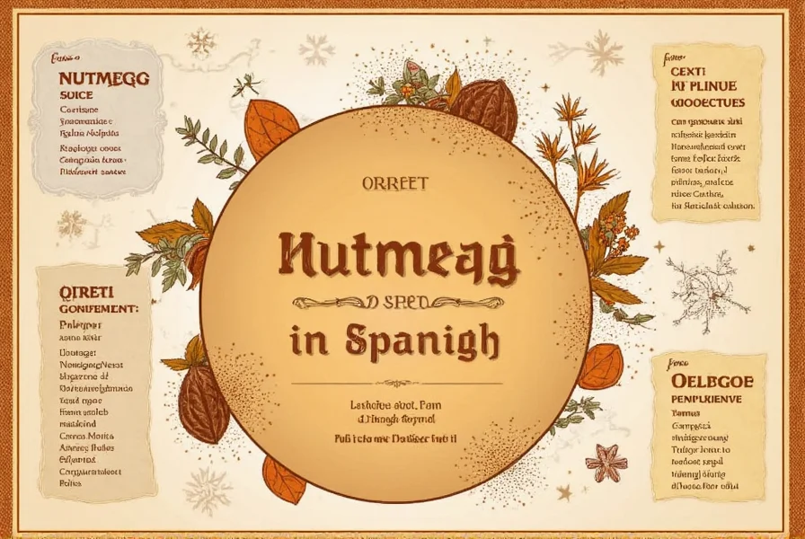nutmeg spice in spanish a flavorful journey through language taste and culture
