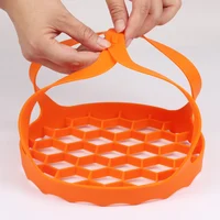 

Silicone Cooker Sling Pressure Cooker Bakeware Sling Egg Rack Silicone Lifter Roasting Rack