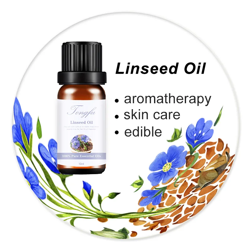 

Top Quality Cold Pressed Skin Care Carrier Oil 100% Pure Flaxseed Linseed Oil for Hair