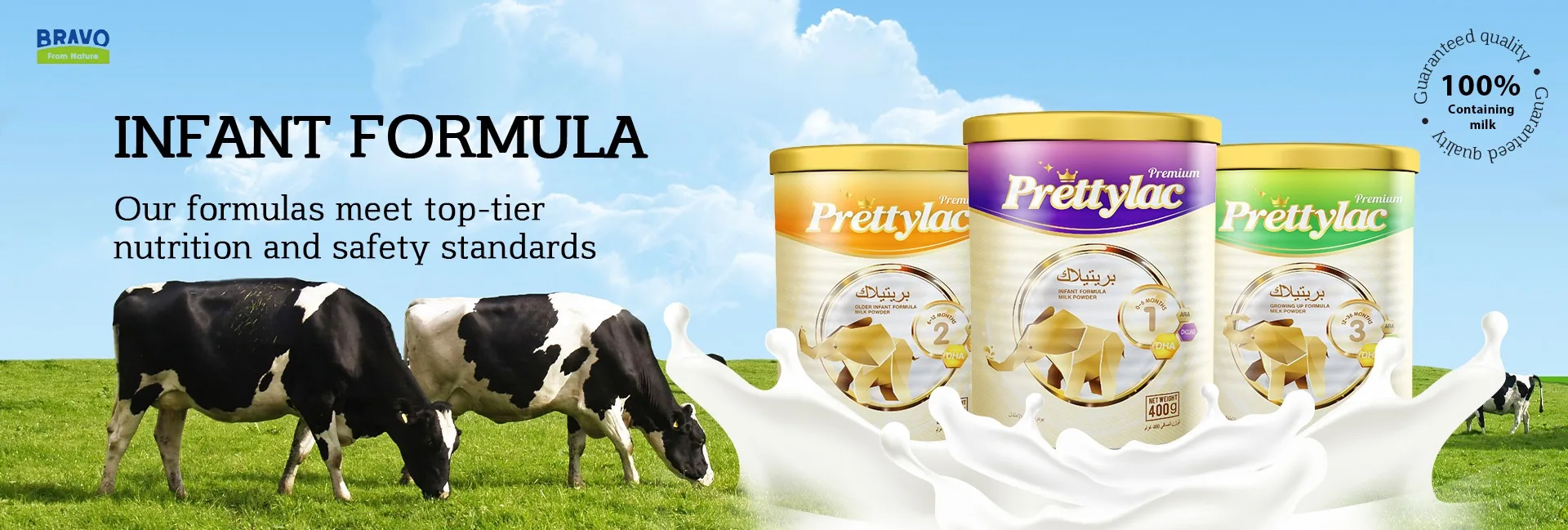 Heilongjiang Bravo Dairy Group Co., Ltd. infant formula milk powder