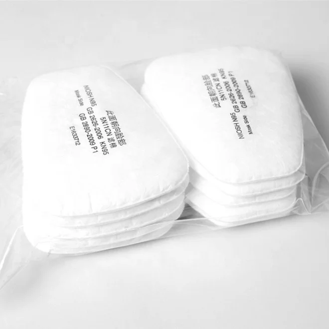 
3M 5N11 Filter Cotton for 3M 6200 Respirator Gas Mask Series Pre-filter Cotton Dust Particulates Filter 