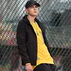100% Polyester Plus Size Windproof Branded Jackets Street