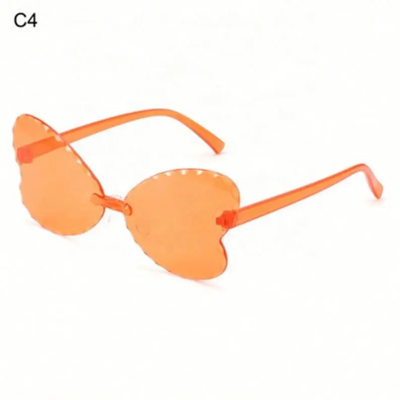 

Wholesale Fashion Butterfly Kids Shades Sunglasses, 9 colors