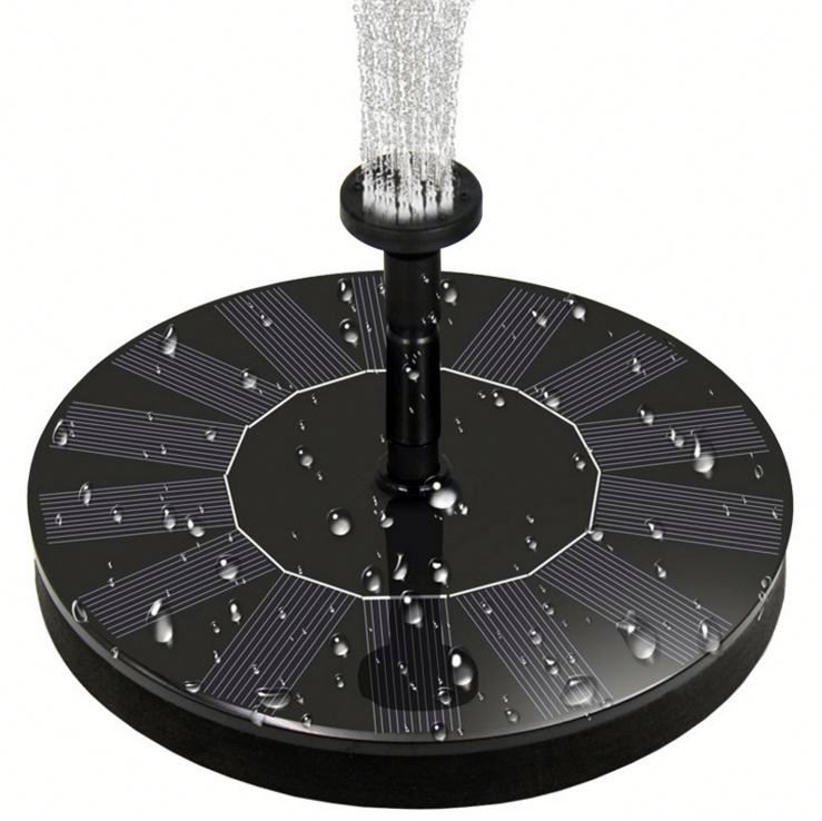 

Solar Power Water Fountain Pump Solar Fountain for Bird Bath