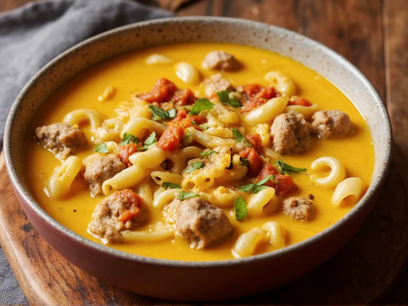 Cheeseburger Pasta Soup: Ultimate Comfort Food Recipe