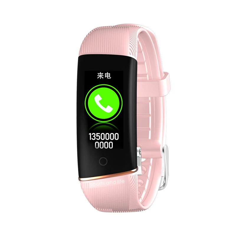 

NEW E98S Smart Bracelet Waterproof WristBand Pedometer Heart Rate Monitor Body Temperature Monitor Fitness Tracker