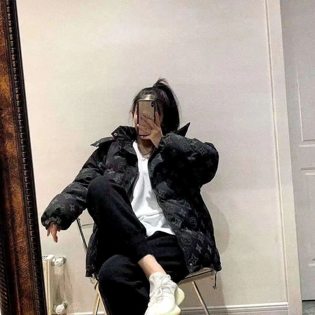 

Casual Women Famous Designer Hooded Trendy Jacket Luxury Brand Bubble Coats