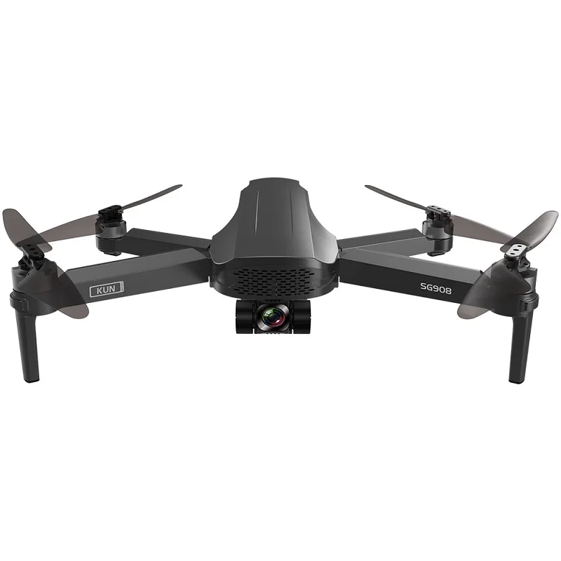 

Sg908 With Camera Hd 4K Gps Professional 3 Axis Gimbal Eis Quadcopter Rc 1.2Km Drone Profissional Dron sg908, Black