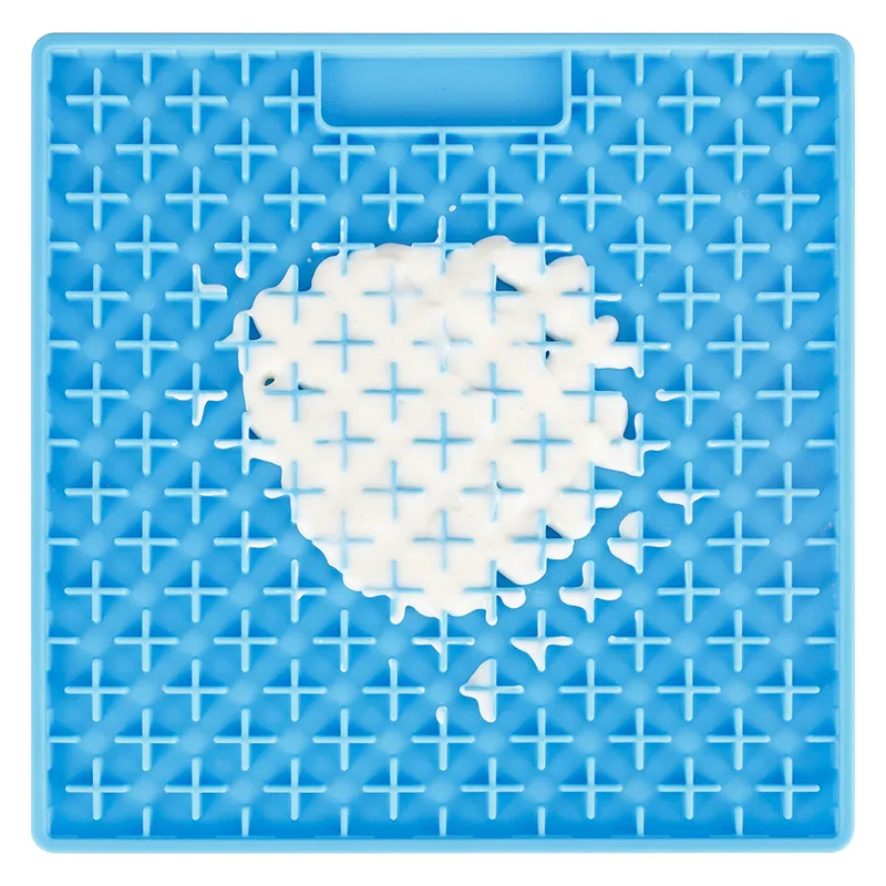 

Wholesale Durable Silicone Dog Lick Pad with Super Strong Suction Cup Distraction Dog lick Mat, Customized
