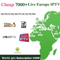 

Hot Sale to Africa IPTV and Latino Brazil USA Canada Netherlands IPTV Subscription 12months M3U Reseller Panel code IPTV
