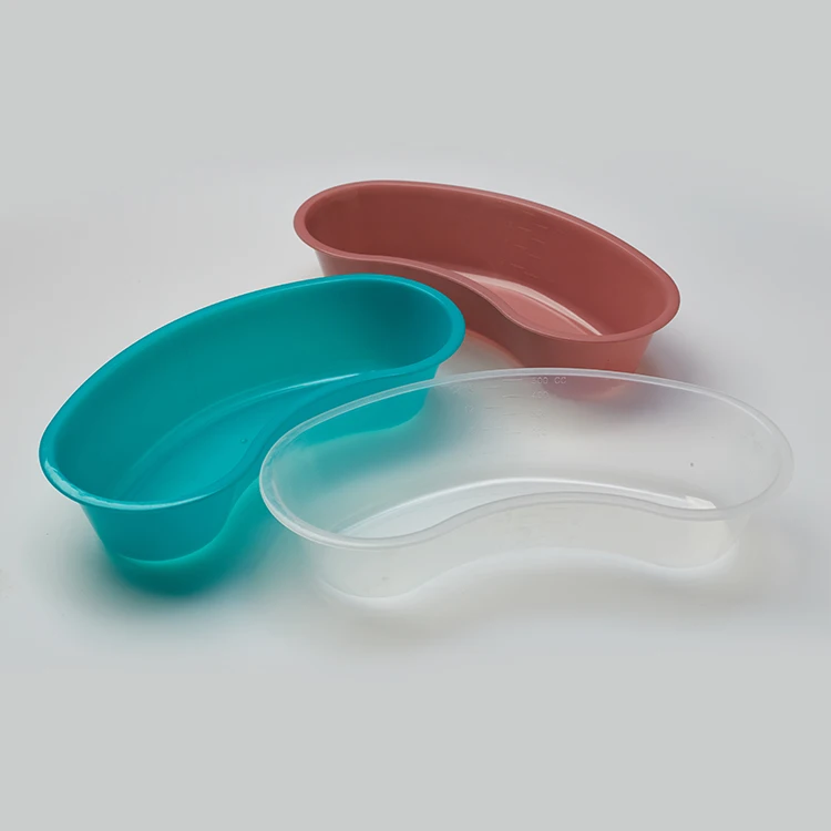 Disposable Colorful Medical Plastic Autoclavable Sterile 700ml Kidney