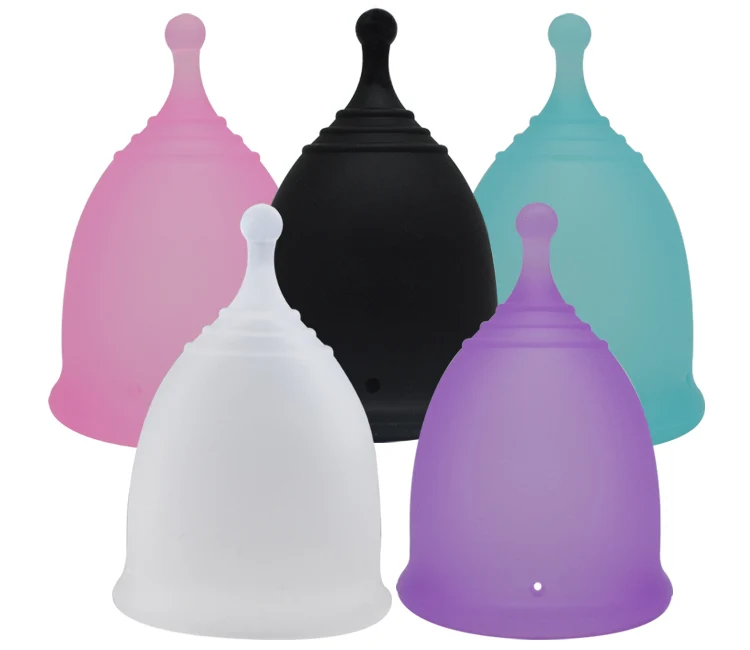 

ISO13485 ISO10993 CE approved copa menstrual cup Amazon hot sell 100% medical grade silicone menstrual cup, Pantone color