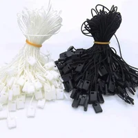 

Hang tag string loop for garment , hangtag string garment, hang tag plastic string