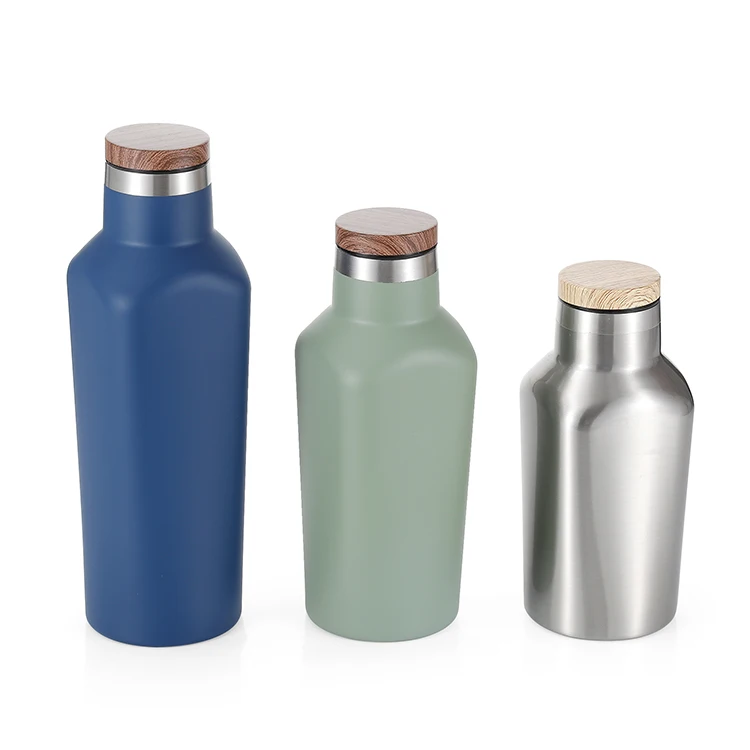 

Empty wine bottles stainless steel insulated wine water bottle