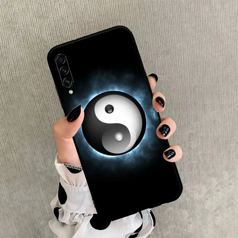 

tai chi gossip yin yang Phone Case For Samsung Galaxy A51 A52 A71 A50 A12 A72 A21s A70 Note 20 10 S21 S20 fe S10 ultra plus