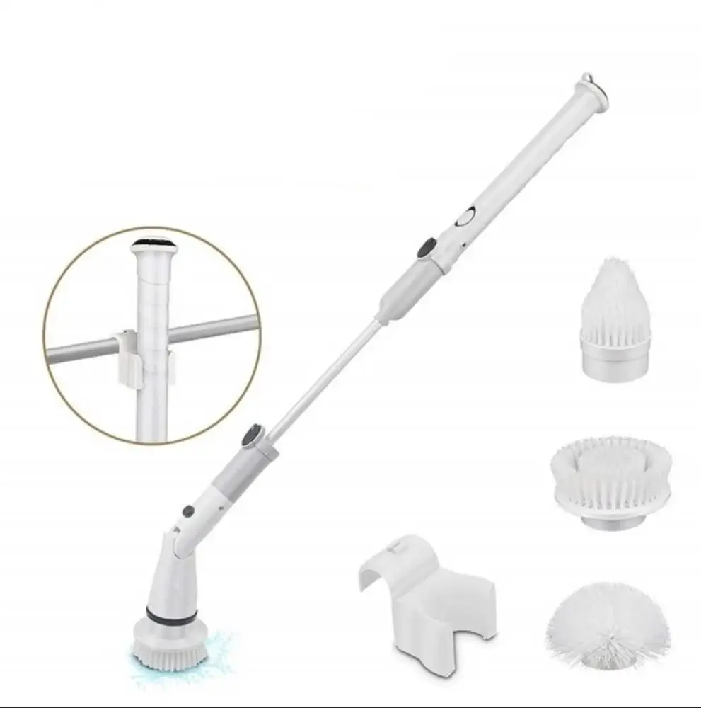 Powerful Rechargeable Bathroom Multifunction Cordless Cleaning Brush