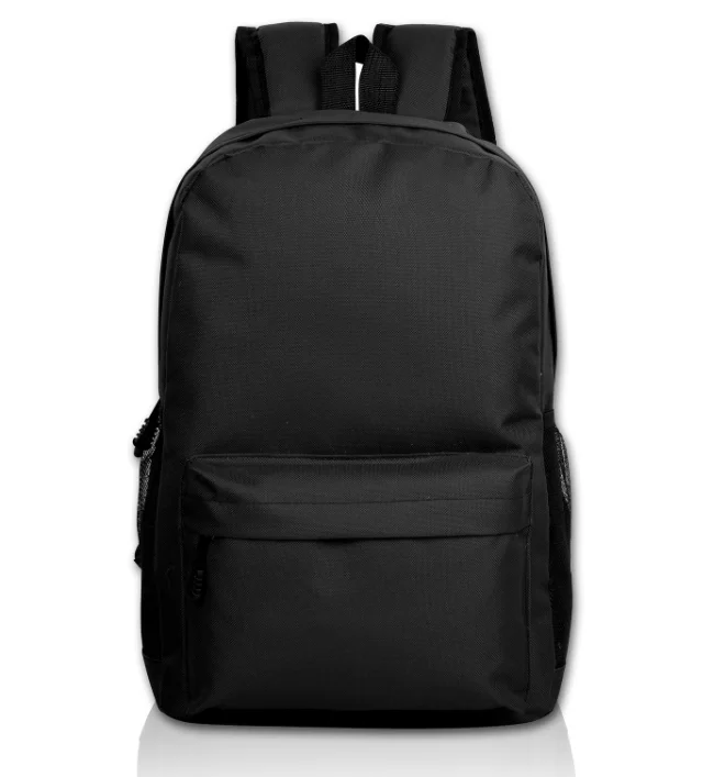 

wholesale custom logo polyester backpack basic backpack outdoor teen students basic school bag Red Teenager school bags